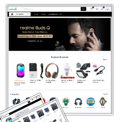 faster E-commerce website design