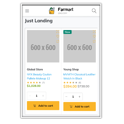 FarMart E-commerce website design