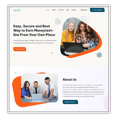 PTC fully responsive website design