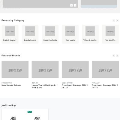 FarMart E-commerce website design