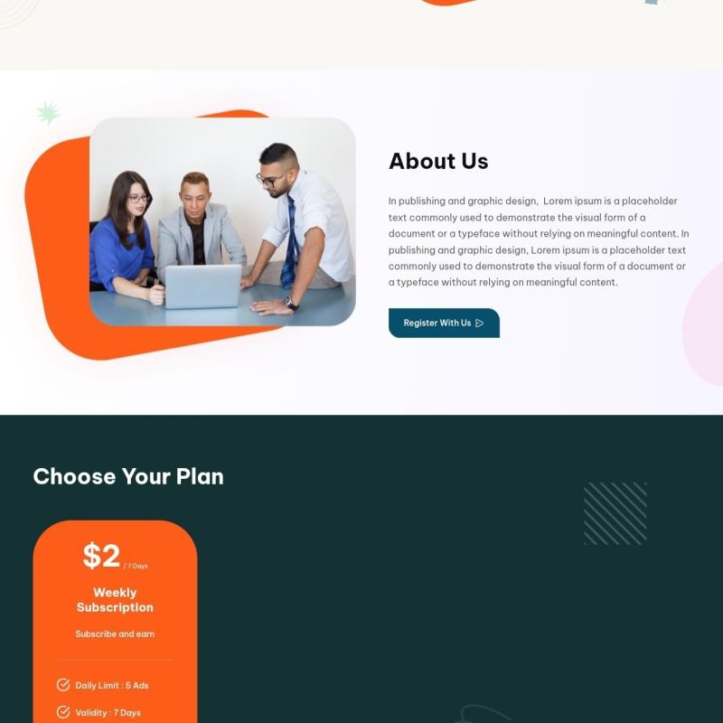 PTC fully responsive website design