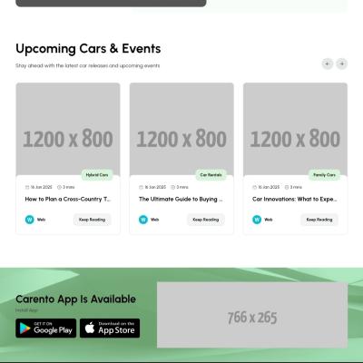 Car Rantal laravel system website design