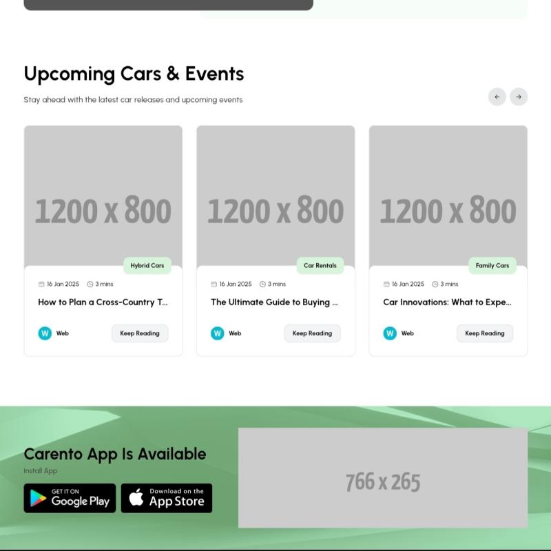 Car Rantal laravel system website design