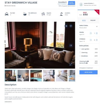 Travel agency laravel website