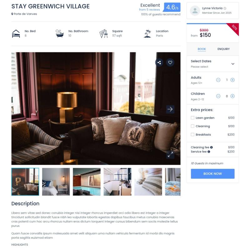 Travel agency laravel website