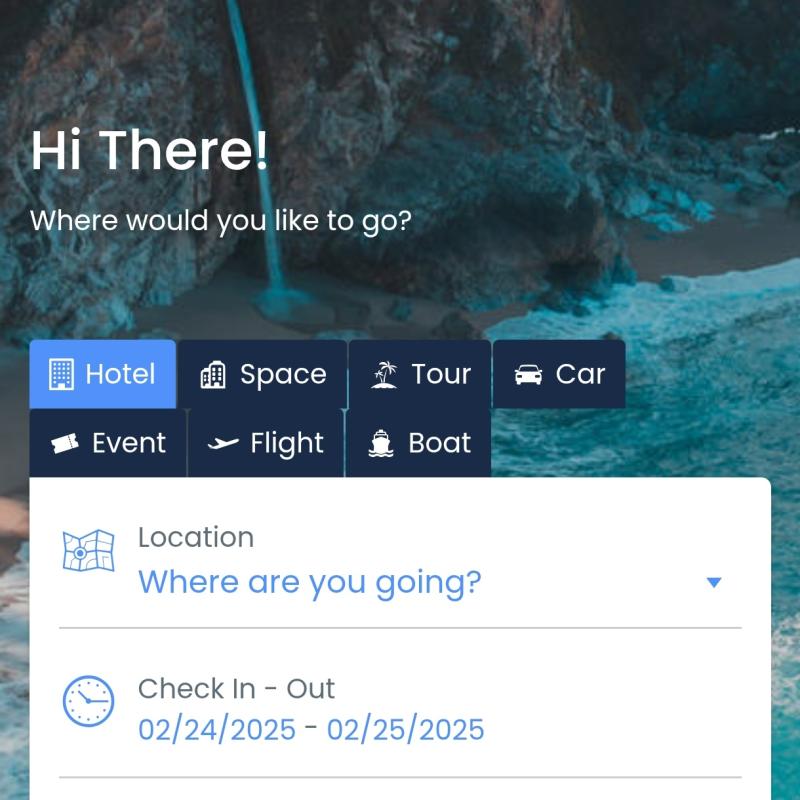 Travel agency laravel website