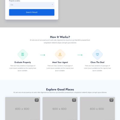 Real estate website 02