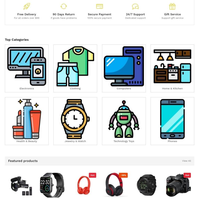 webmks E-commerce website design