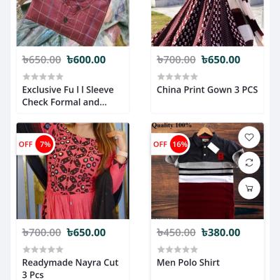Ajker Bazar E-commerce website design