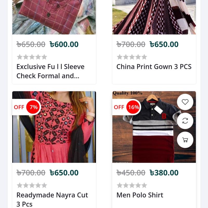 Ajker Bazar E-commerce website design