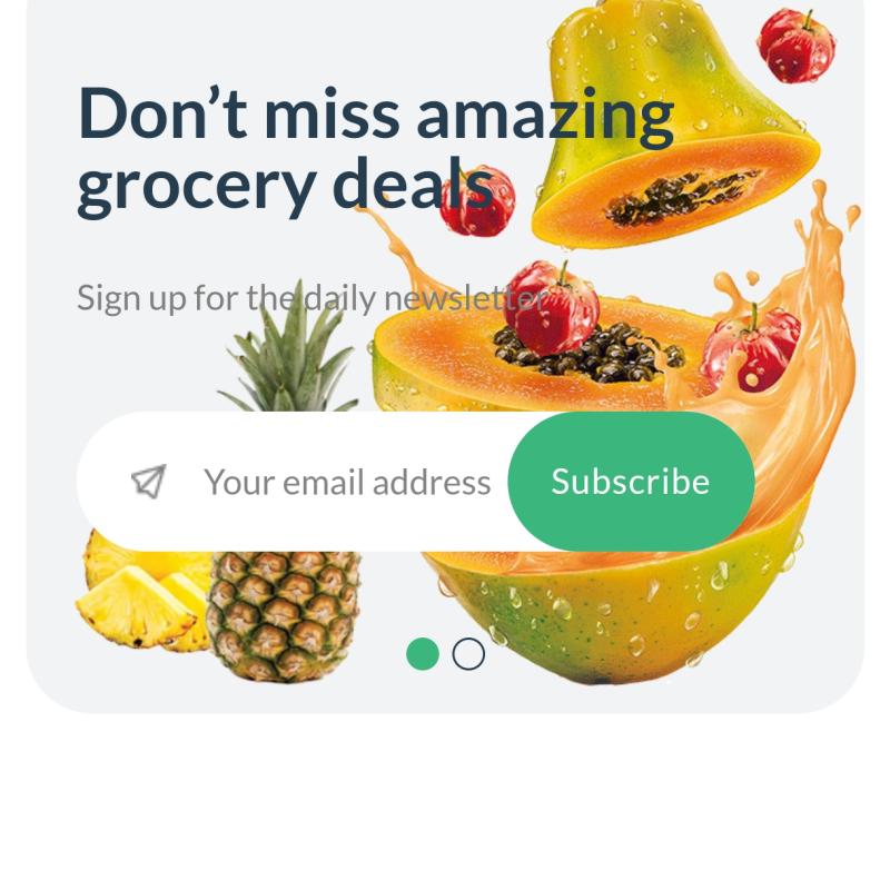 FRESH MART E-commerce website design