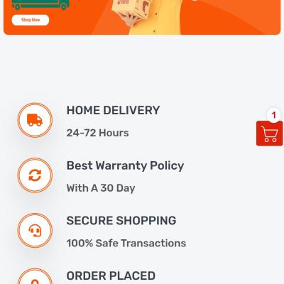 Ajker Deal E-commerce website design