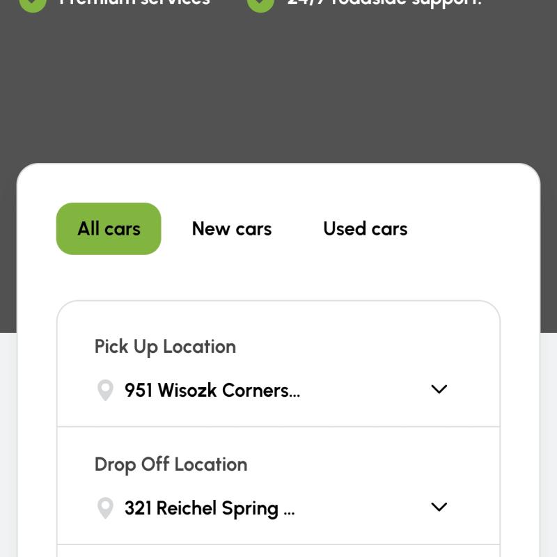 Car Rantal laravel system website design