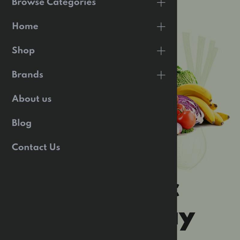 Organic E-commerce website design